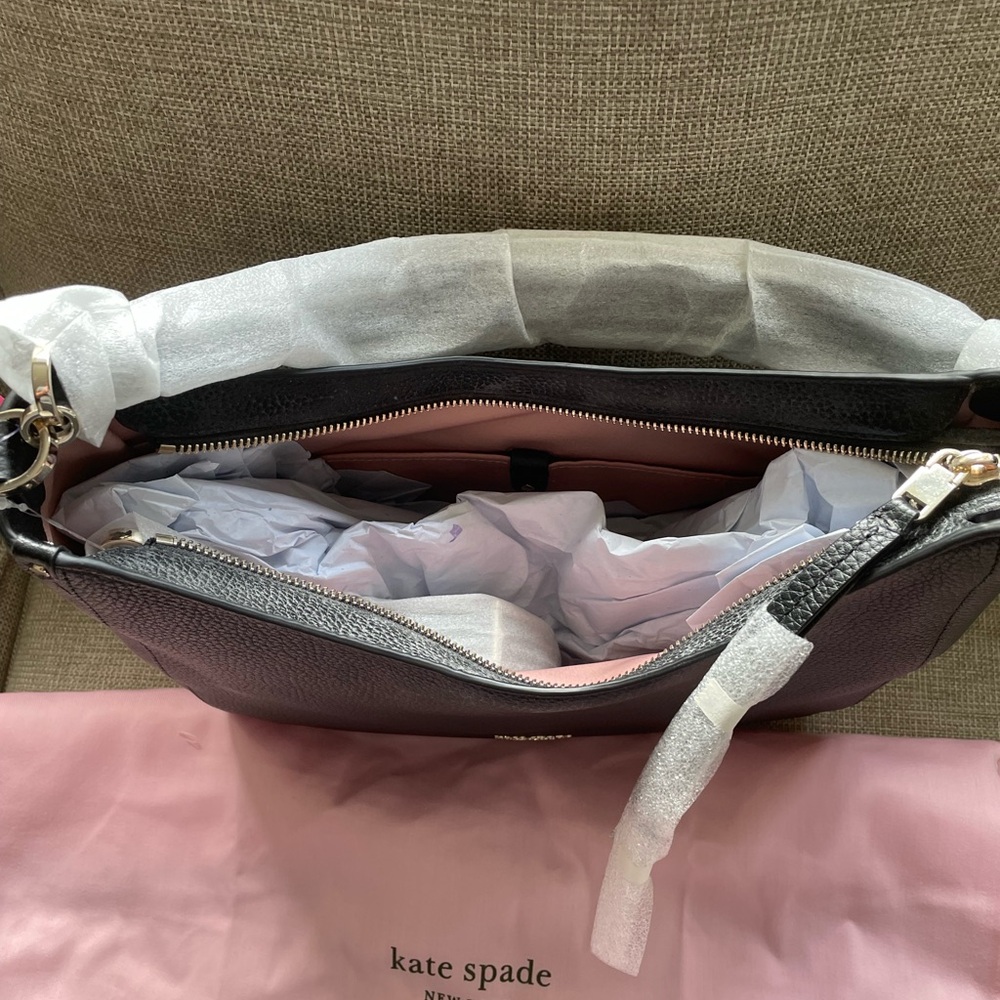 Kate Spade Black Large Hobo Bag - Picture 2 of 4